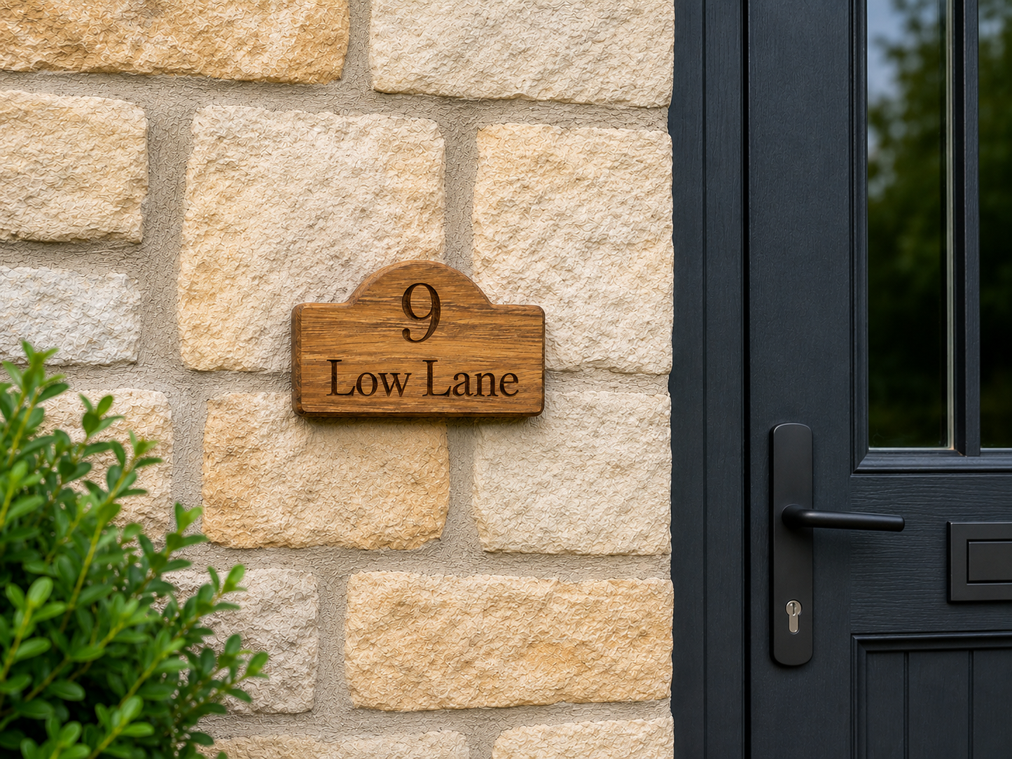 House Name & number sign