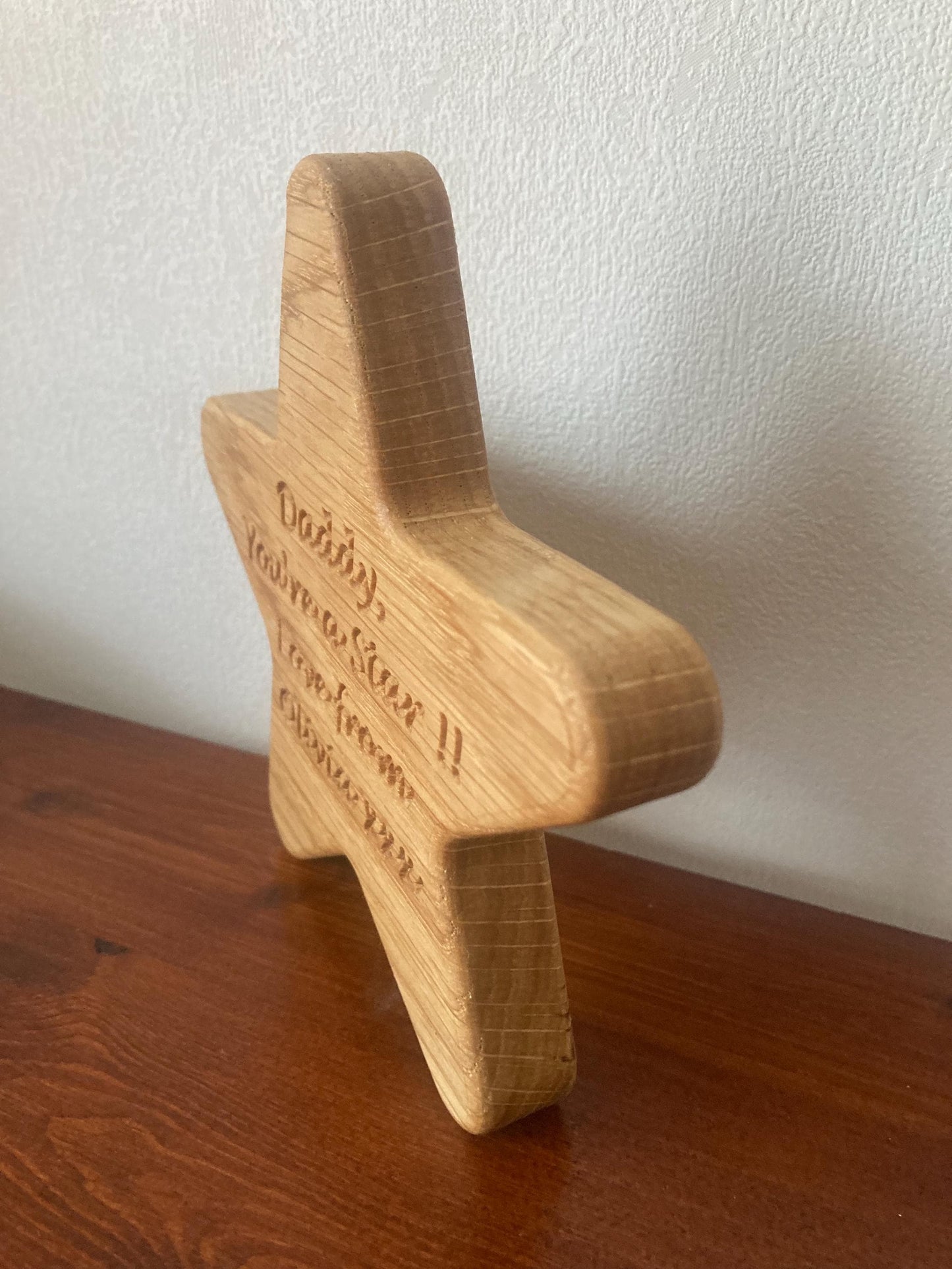 Standing Star "You're a Star" Father's day gift
