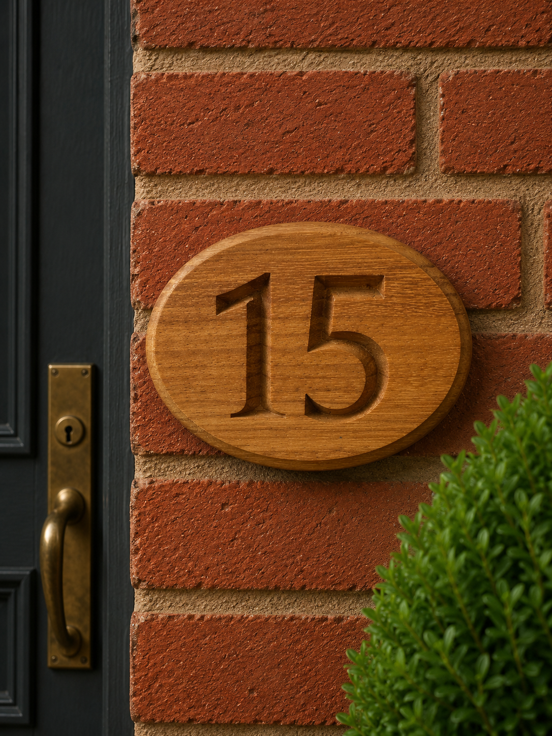 House Name/number sign - Oval